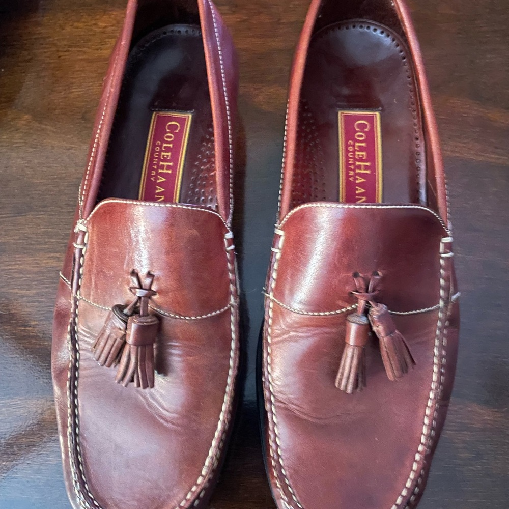 Cole Haan**New** Men's Tassel Loafers in Rich Brown